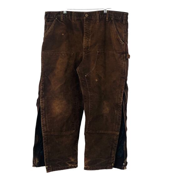 Carhartt Other - VTG Carhartt Double Knee Carpenter Pants Quilted 44x30‎ Workwear Grunge Thrashed